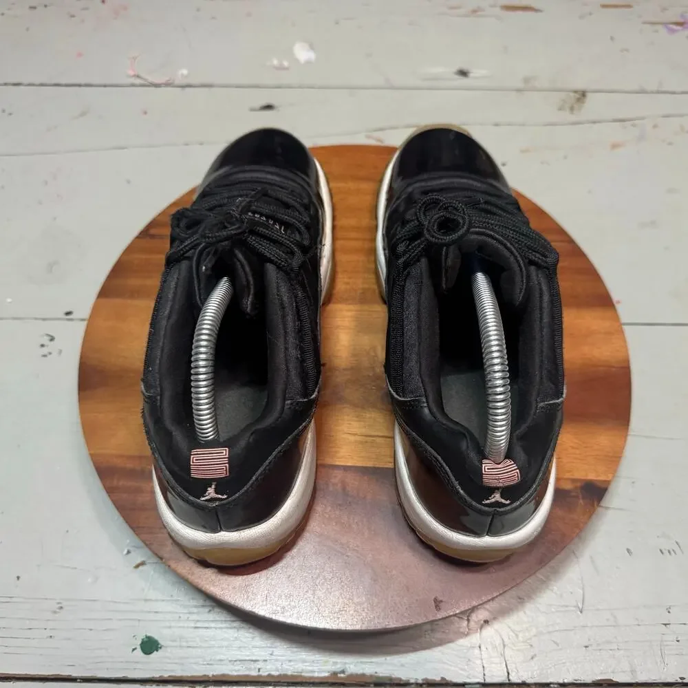 Nike Air Jordan 11 Retro Low Kids Size 6.5 Black Sneaker Shoes 580521-013